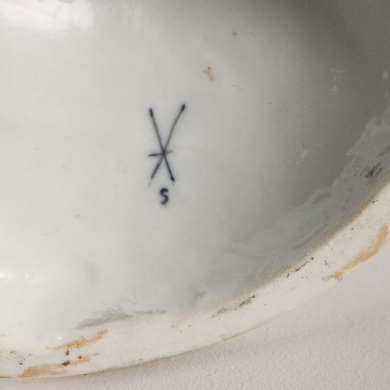 Coppia di Statue in Porcellana Edmé Samson Parigi Francia Fine '800 in vendita 8