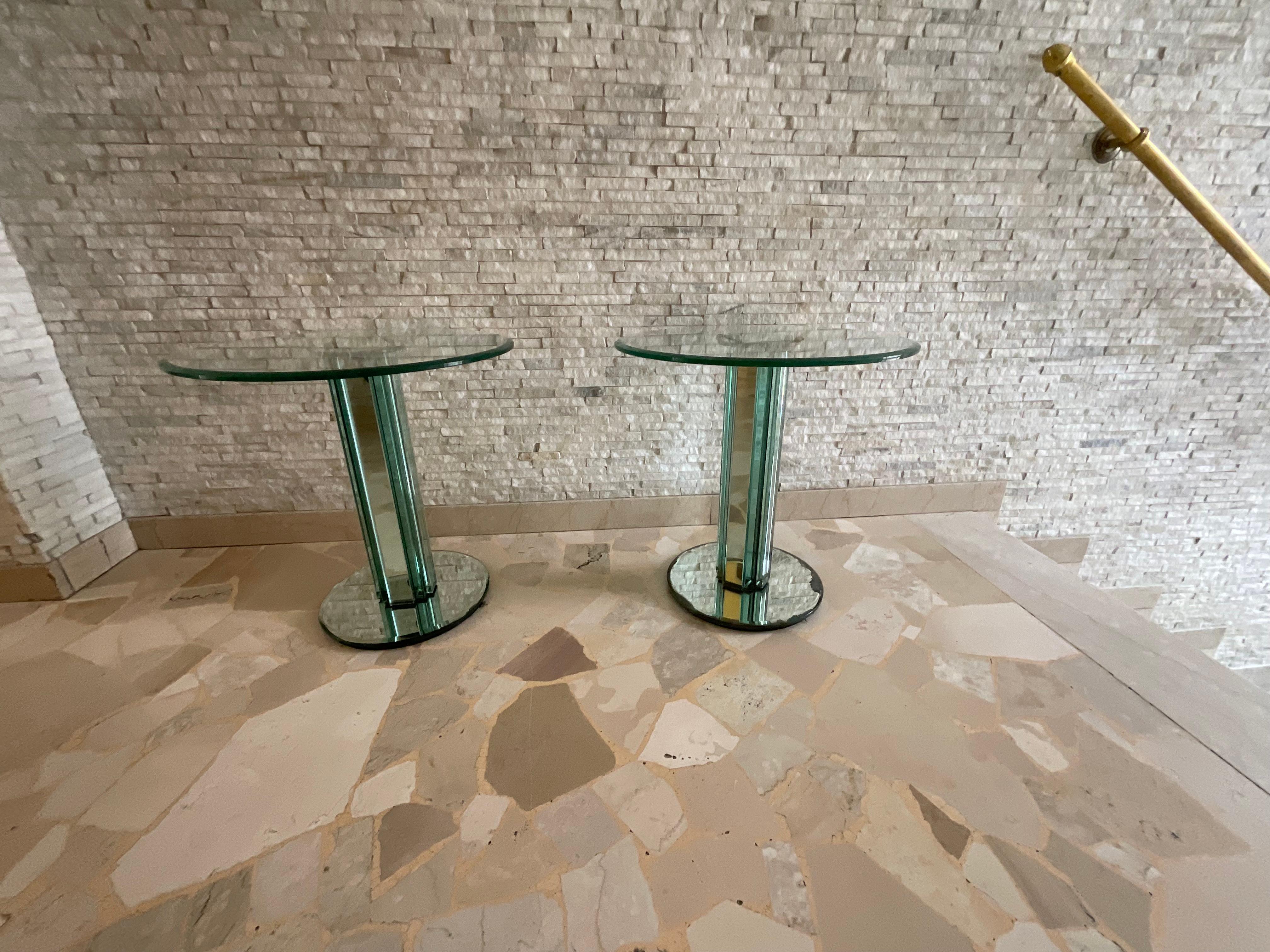 Pair of coffee tables - Model GOLF - Gallotti & Radice In Good Condition For Sale In Milano, IT
