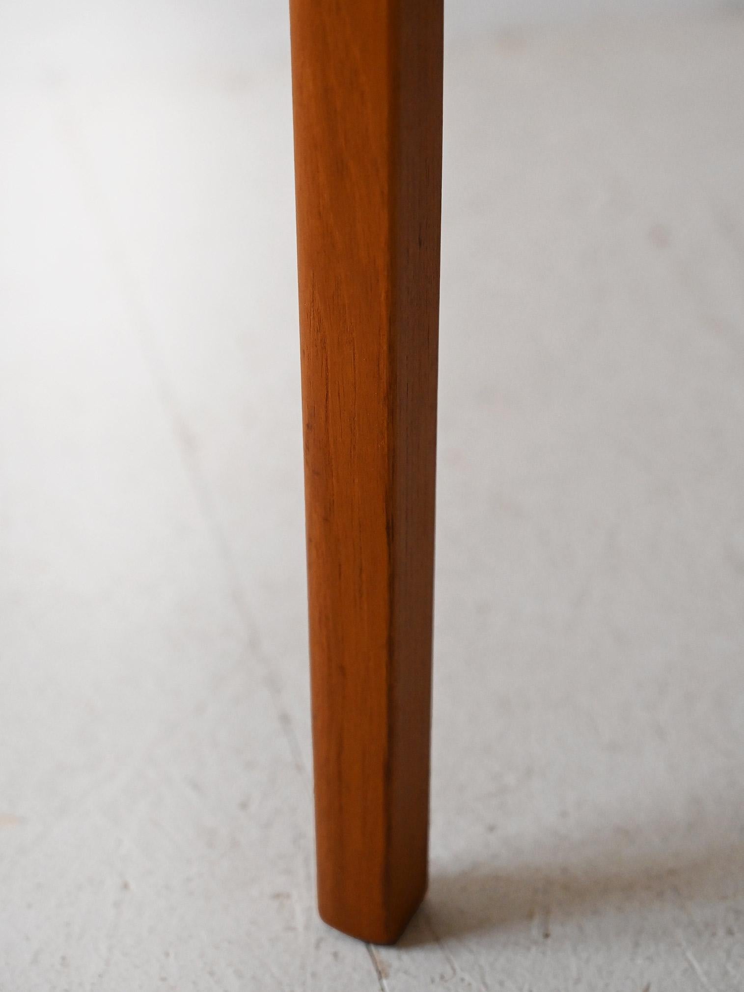 Mid-20th Century Pair of Scandinavian teak side tables