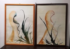 coppia di tempere  by Stefano Colombo artist, anni 70