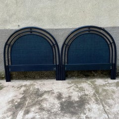 Pair of Headboards for Single Beds - Roberti Rattan - Italy - 1980s