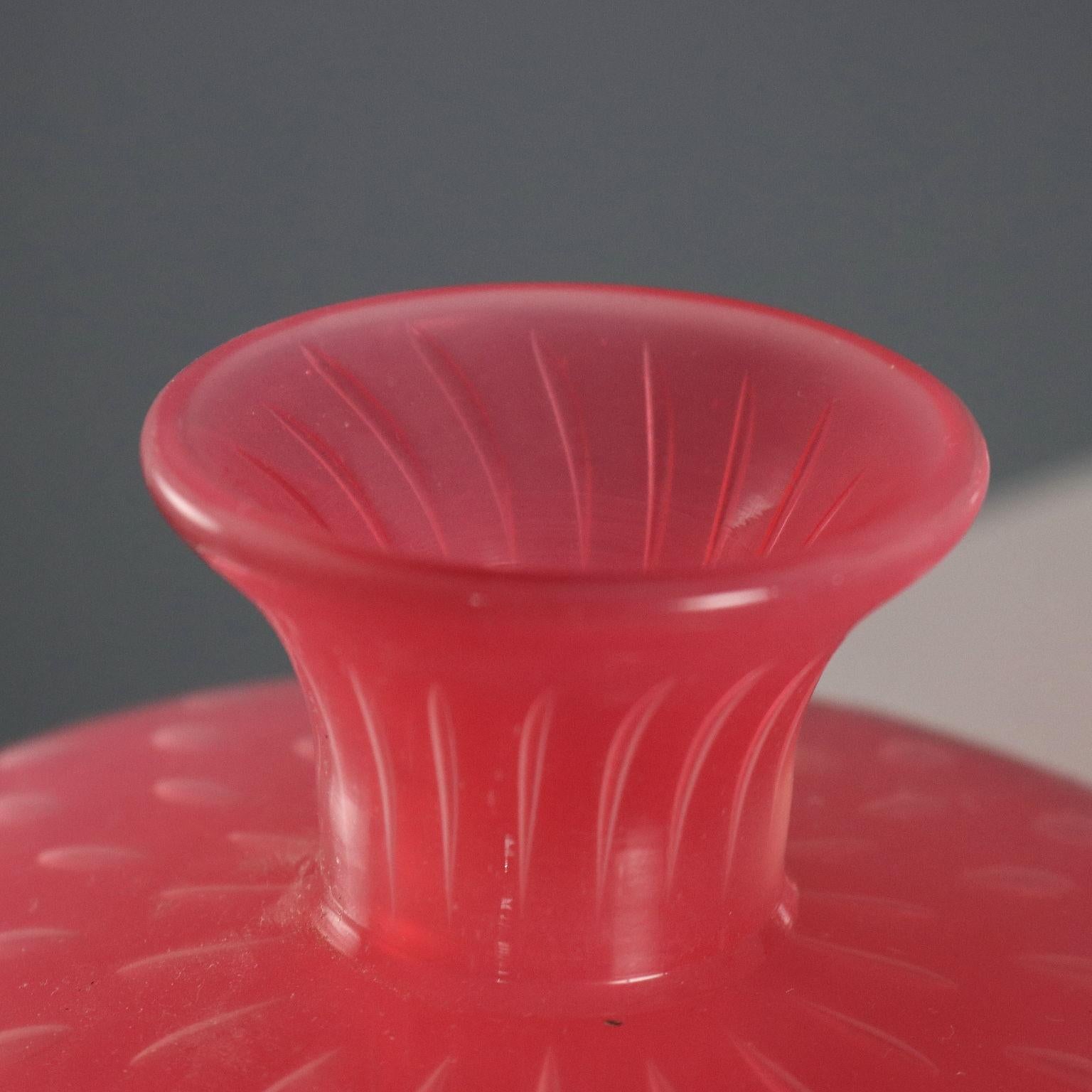 Italian Paire de vases en verre de Murano par Manifattura Seguso 1960s en vente