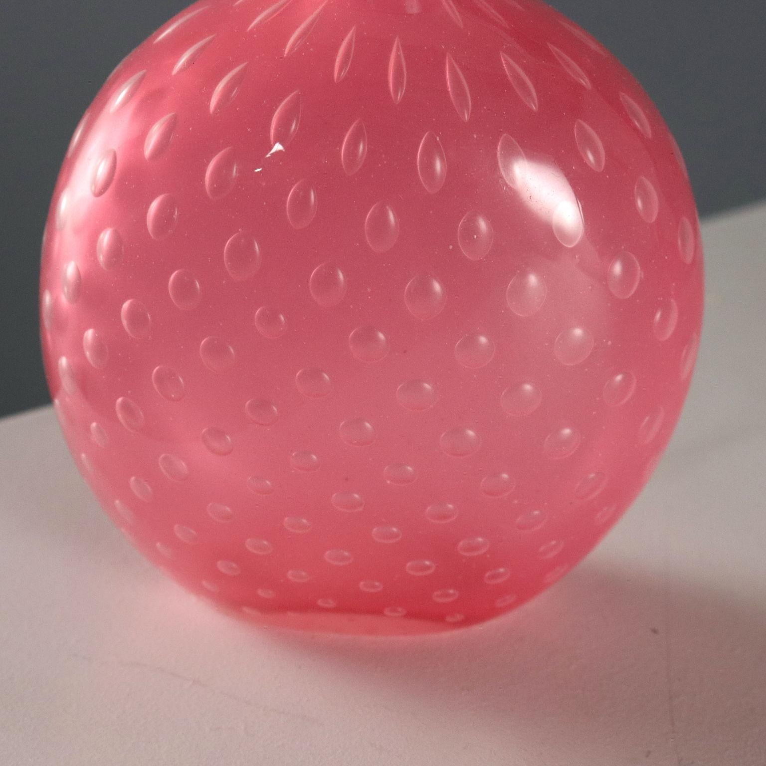 Paire de vases en verre de Murano par Manifattura Seguso 1960s en vente 1