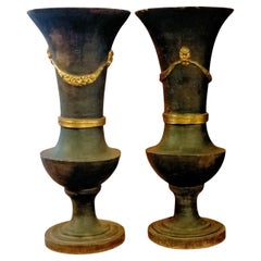 Paire de vases toscans néoclassiques - Toscane 19ème siècle