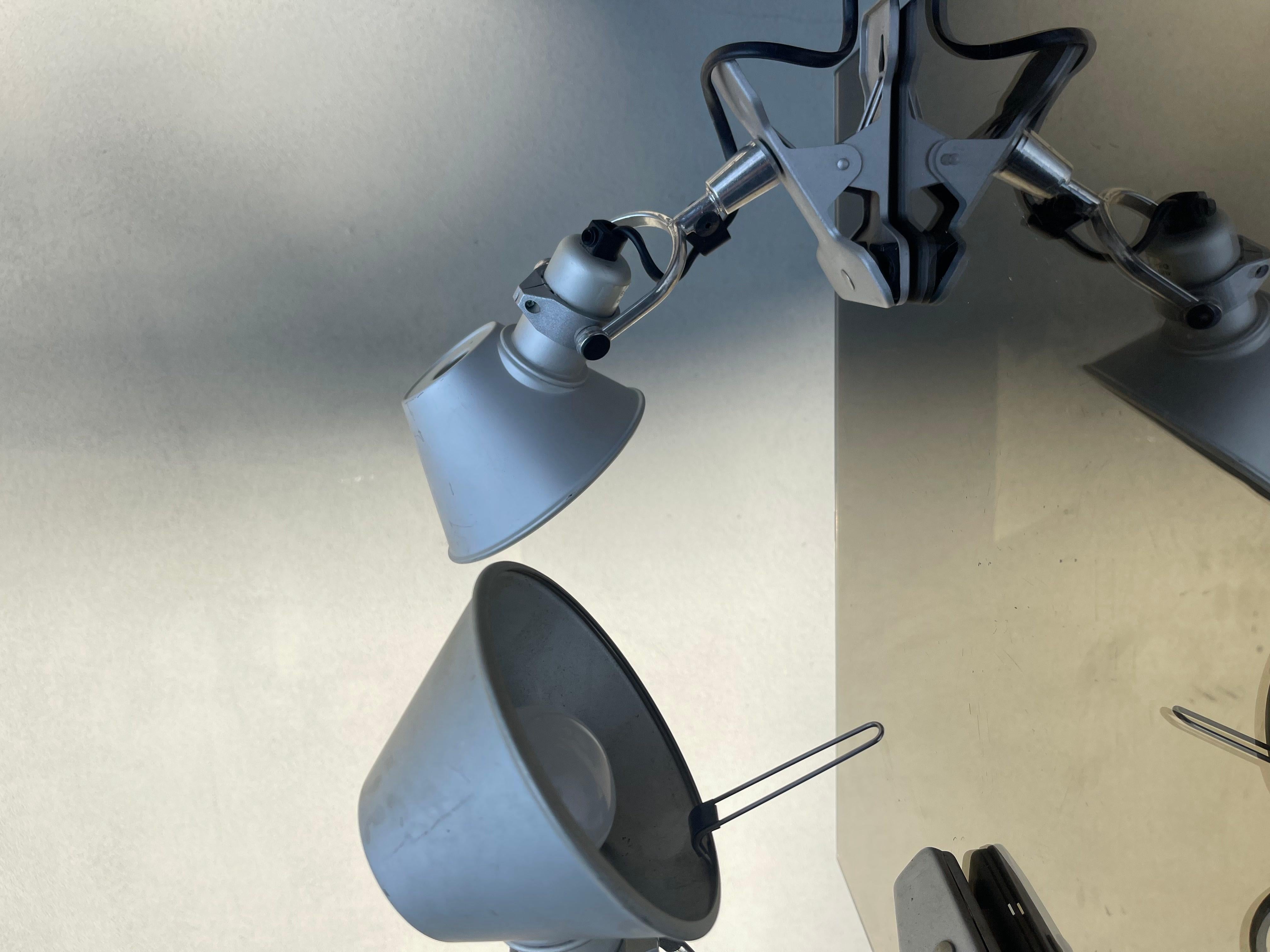 20ième siècle Lampe coppia ARTEMIDE Tolomeo Micro Pinza - artemide - tolomeo - design en vente