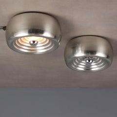 Pair of "Padina" Lamps by Achille and Pier Giacomo Castiglioni for Flos, 1980s