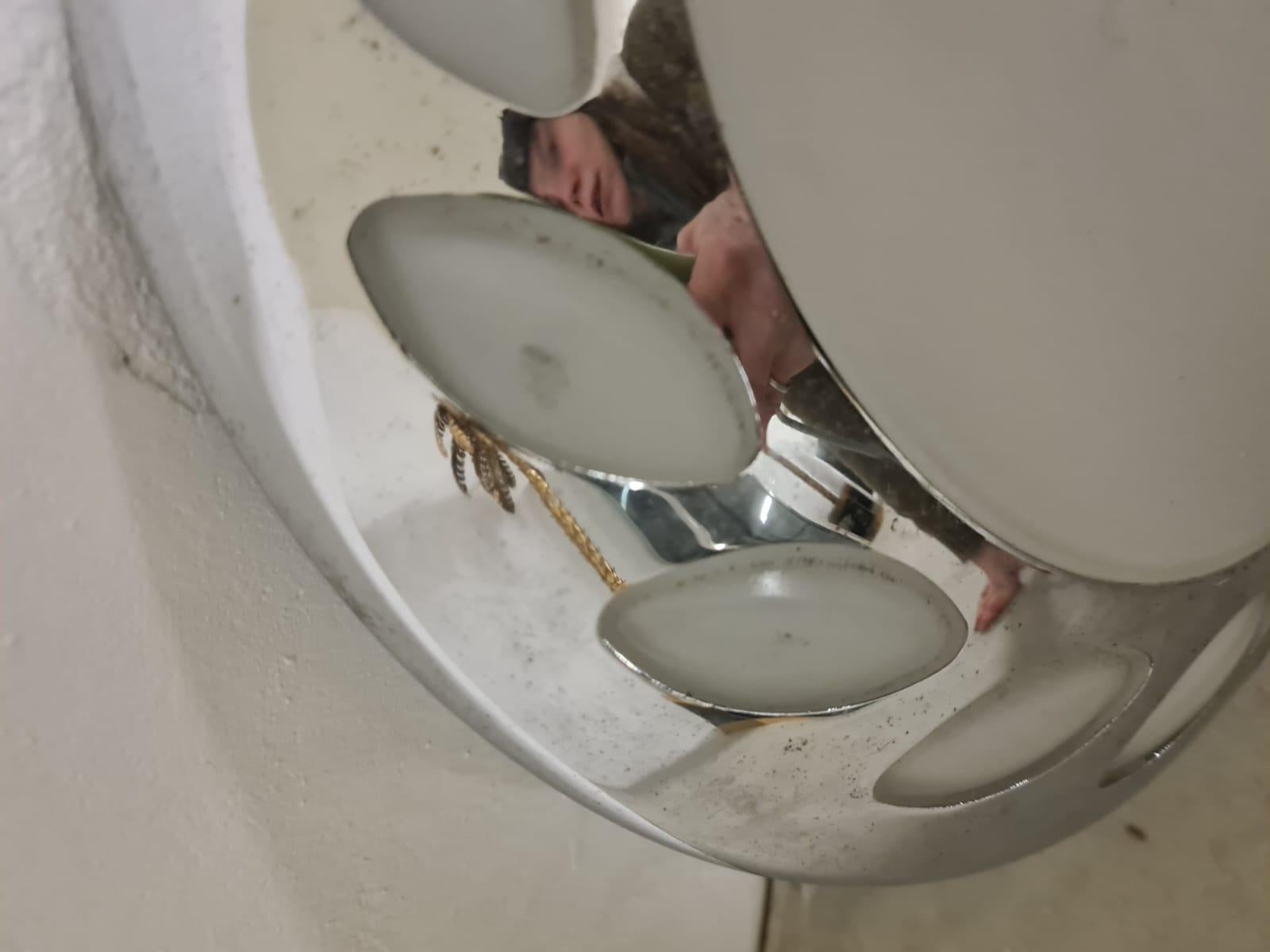 Ein Paar Lampen aus dem Weltraumzeitalter der 1970er Jahre (Late 20th Century) im Angebot