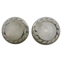 Coppia lampade space age anni 70'