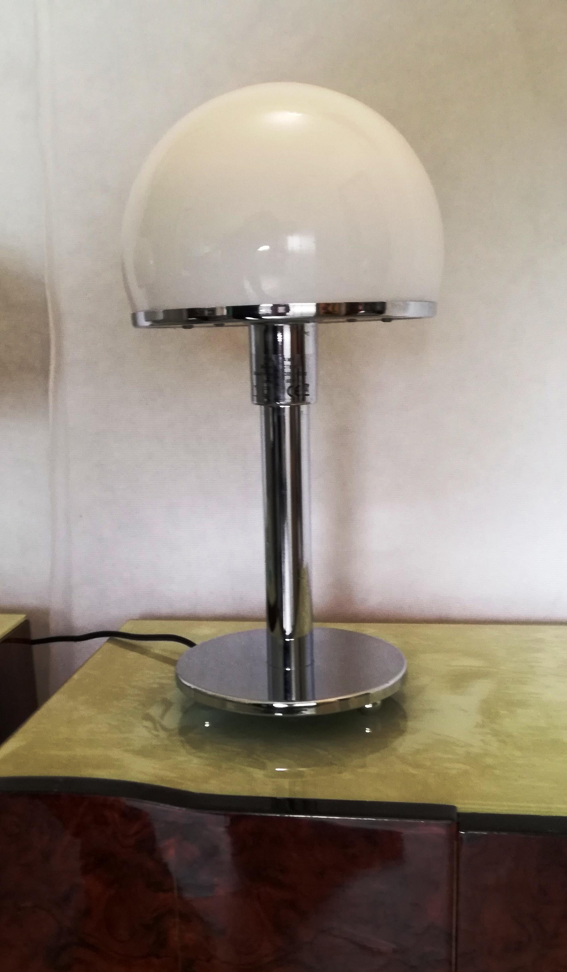 bauhaus style lamp pair. For Sale 3