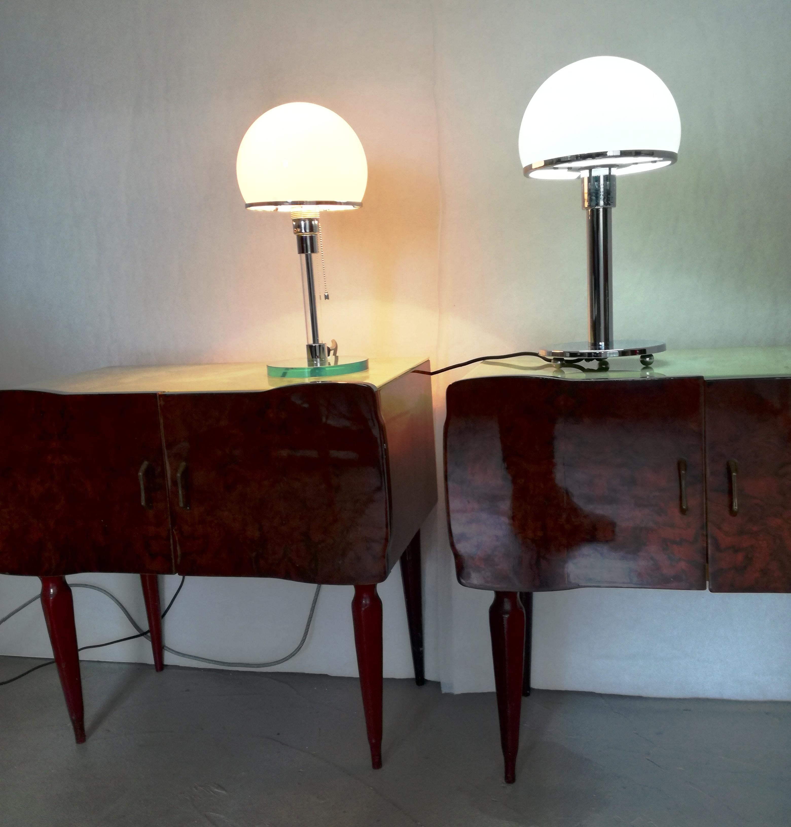 coppia lampade stile Bauhaus. 2