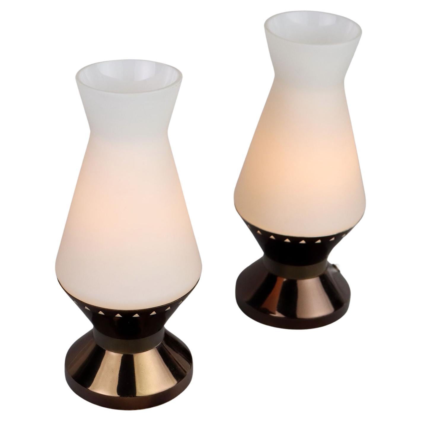 Coppia Lampade Stilnovo anni 60 For Sale