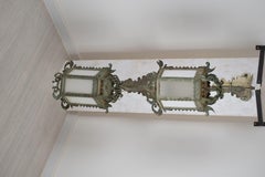 Pair of Angular Lanterns, Italy - 1920