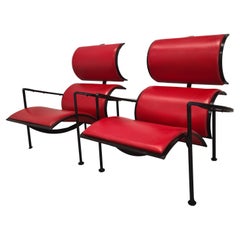 poltrone anni 80 design italiano vintage "Signora Chan" C. Forcolini per Alias