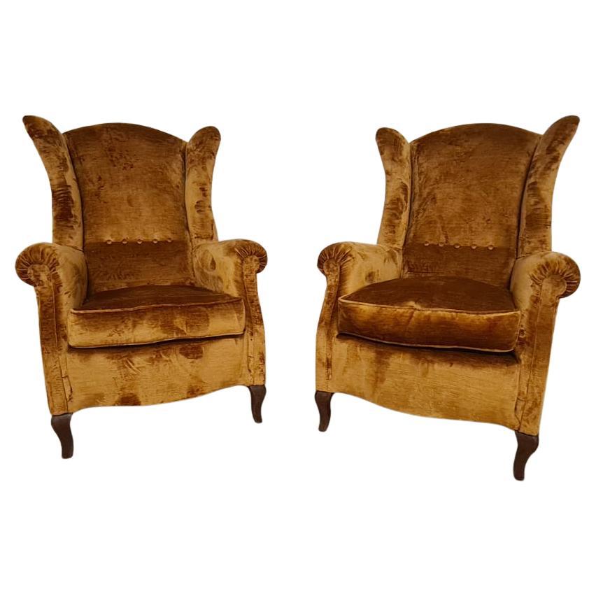 Coppia poltrone bergere For Sale