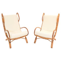Pair of "BP16 Continuum" armchairs, design Gio Ponti for Bonacina, Italy 1963