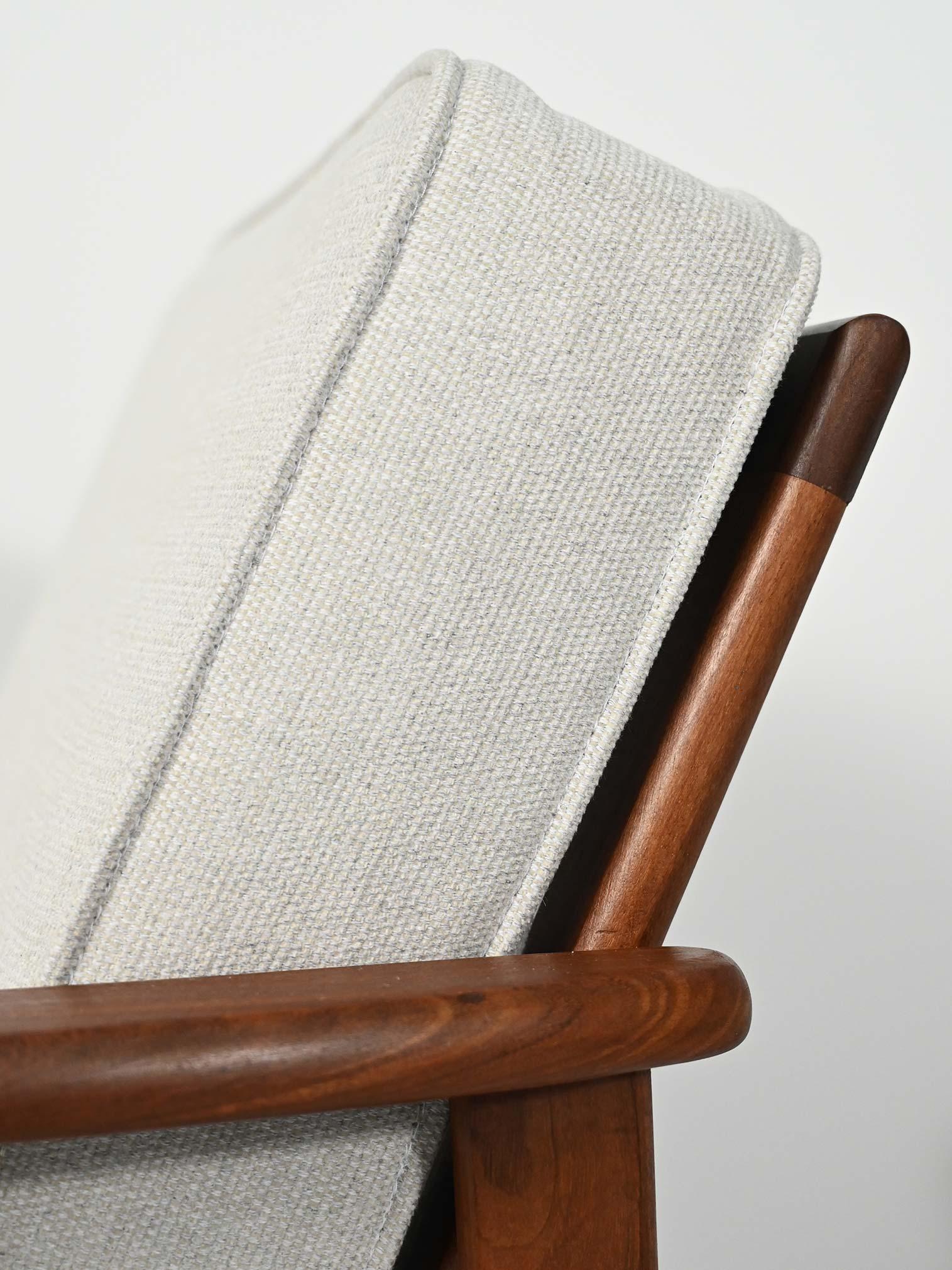 Coppia poltrone danesi in teak en vente 4