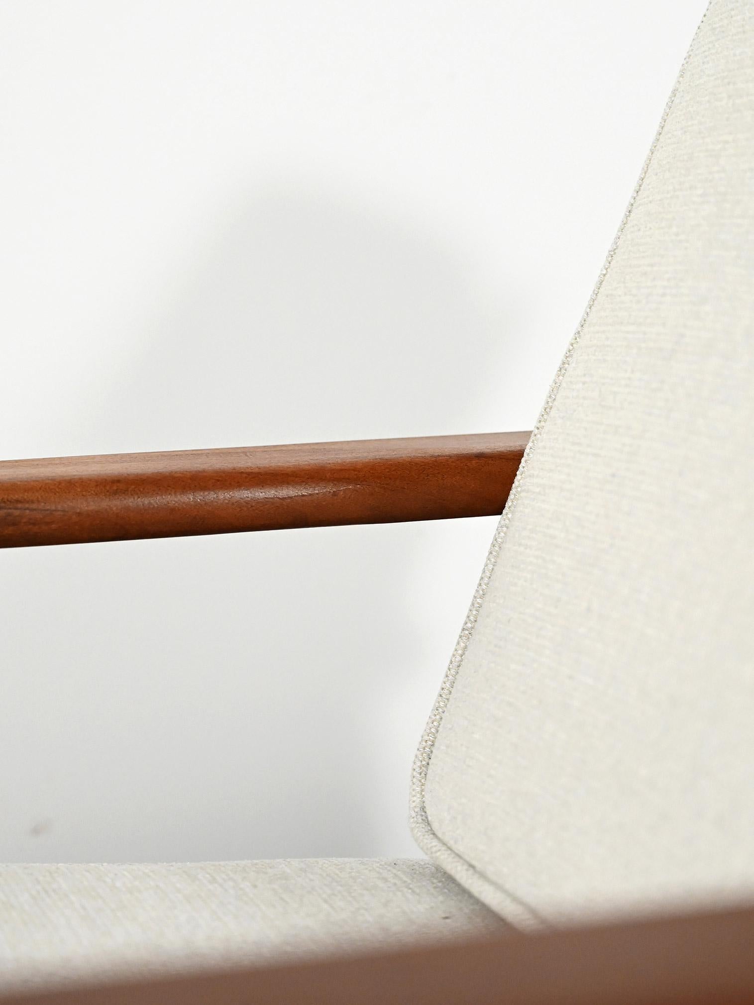 Coppia poltrone danesi in teak en vente 5