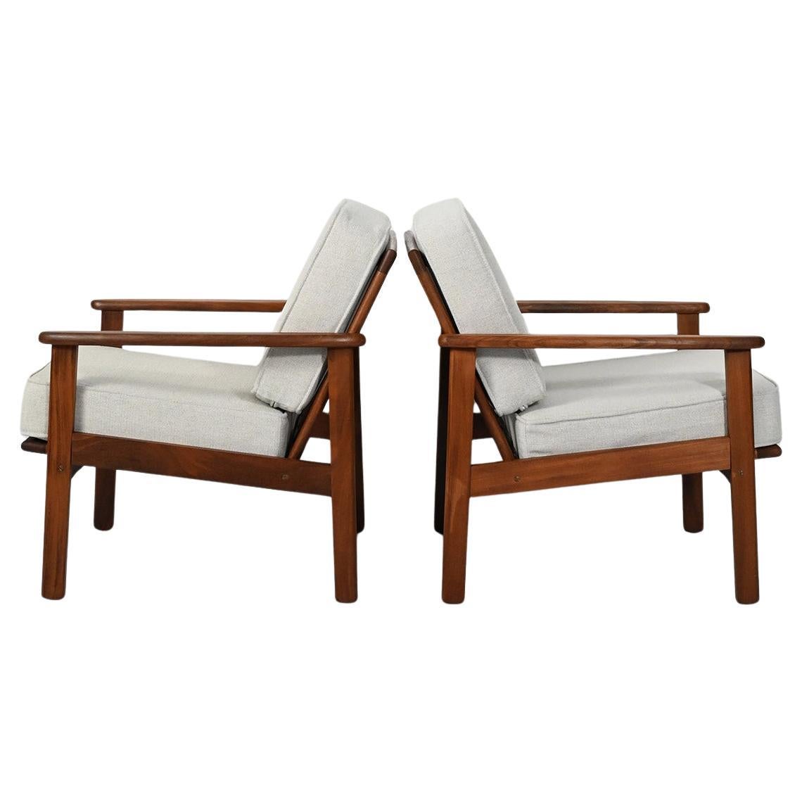 Coppia poltrone danesi in teak