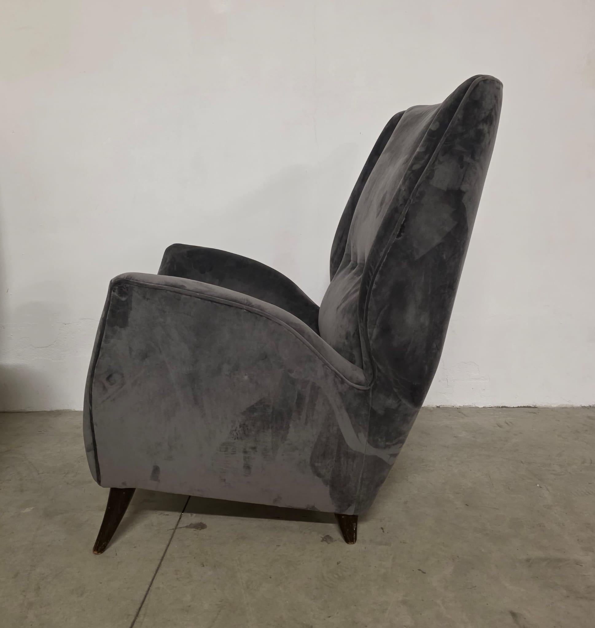 Coppia poltrone di Gio Ponti per ISA Bergamo en venta 5