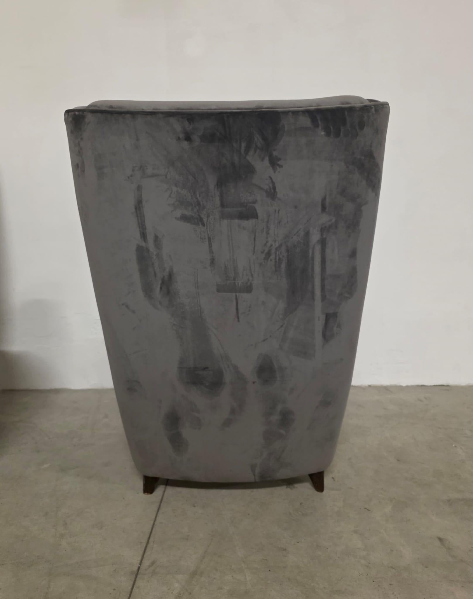 Coppia poltrone di Gio Ponti per ISA Bergamo en venta 4