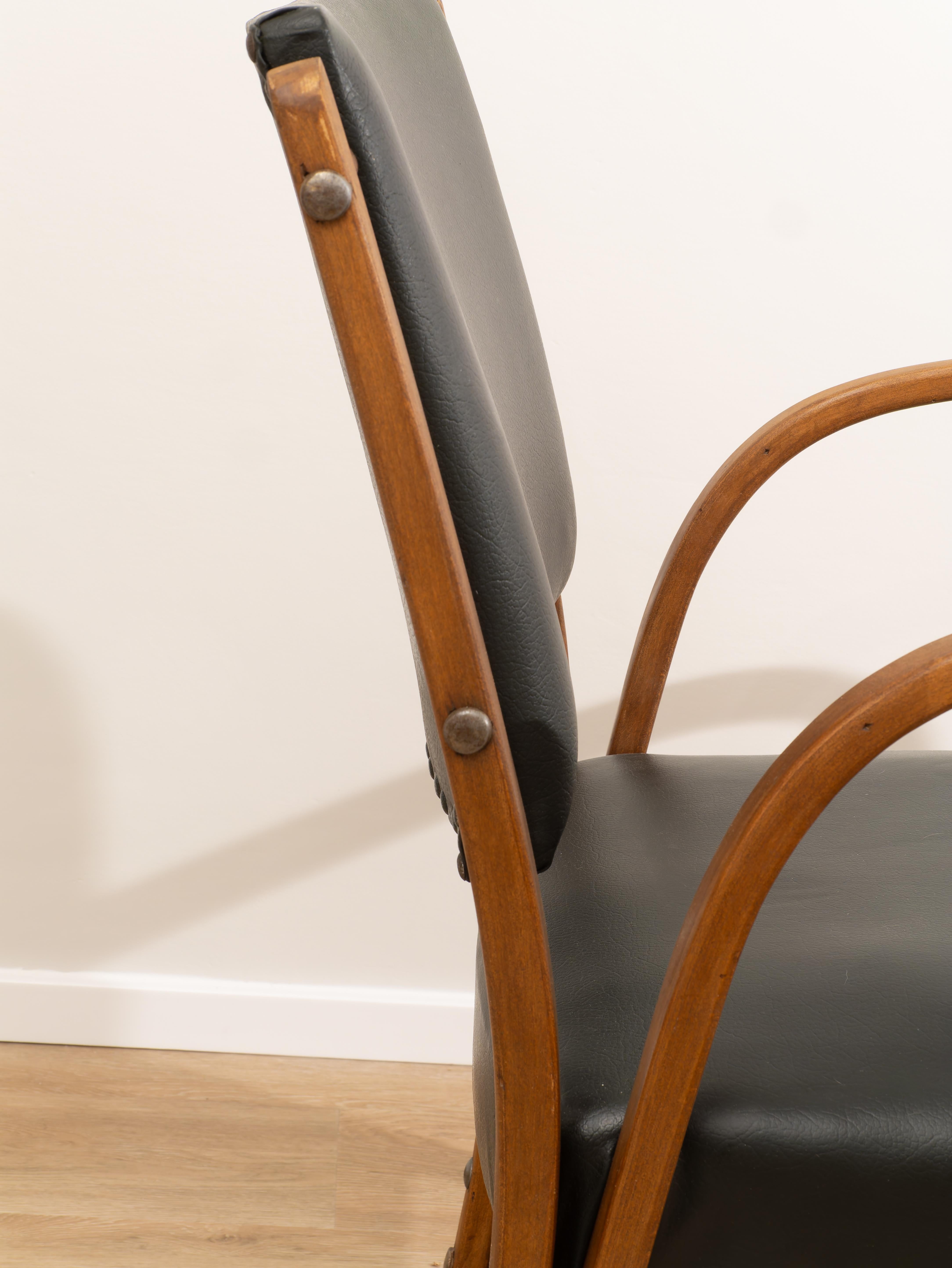 Mid-20th Century Paire de fauteuils de Luigi Ricci, années 1950 en vente