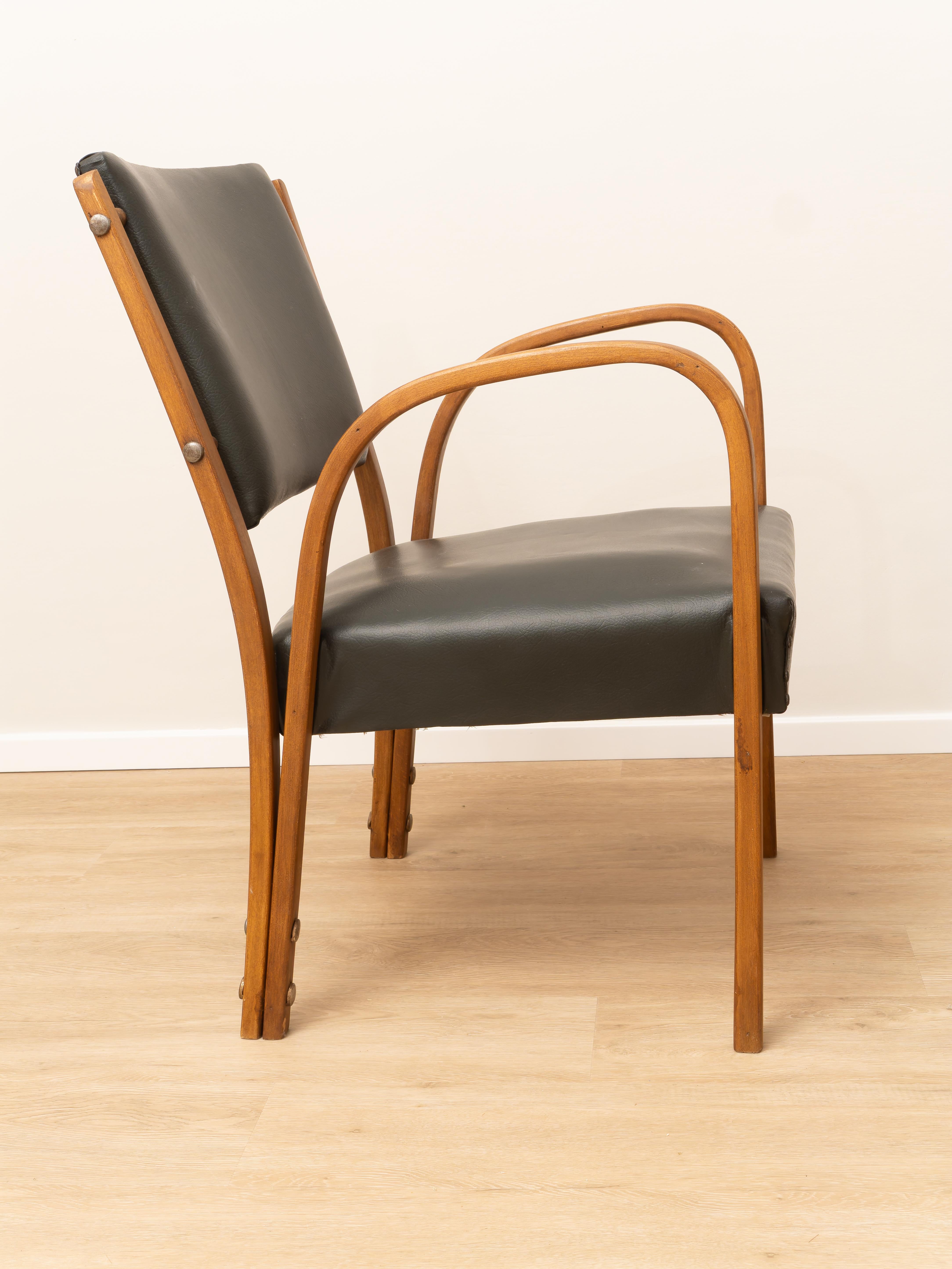 Paire de fauteuils de Luigi Ricci, années 1950 en vente 2