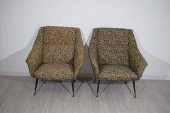 Paire de fauteuils, Gigi Radice, Italie, 1960