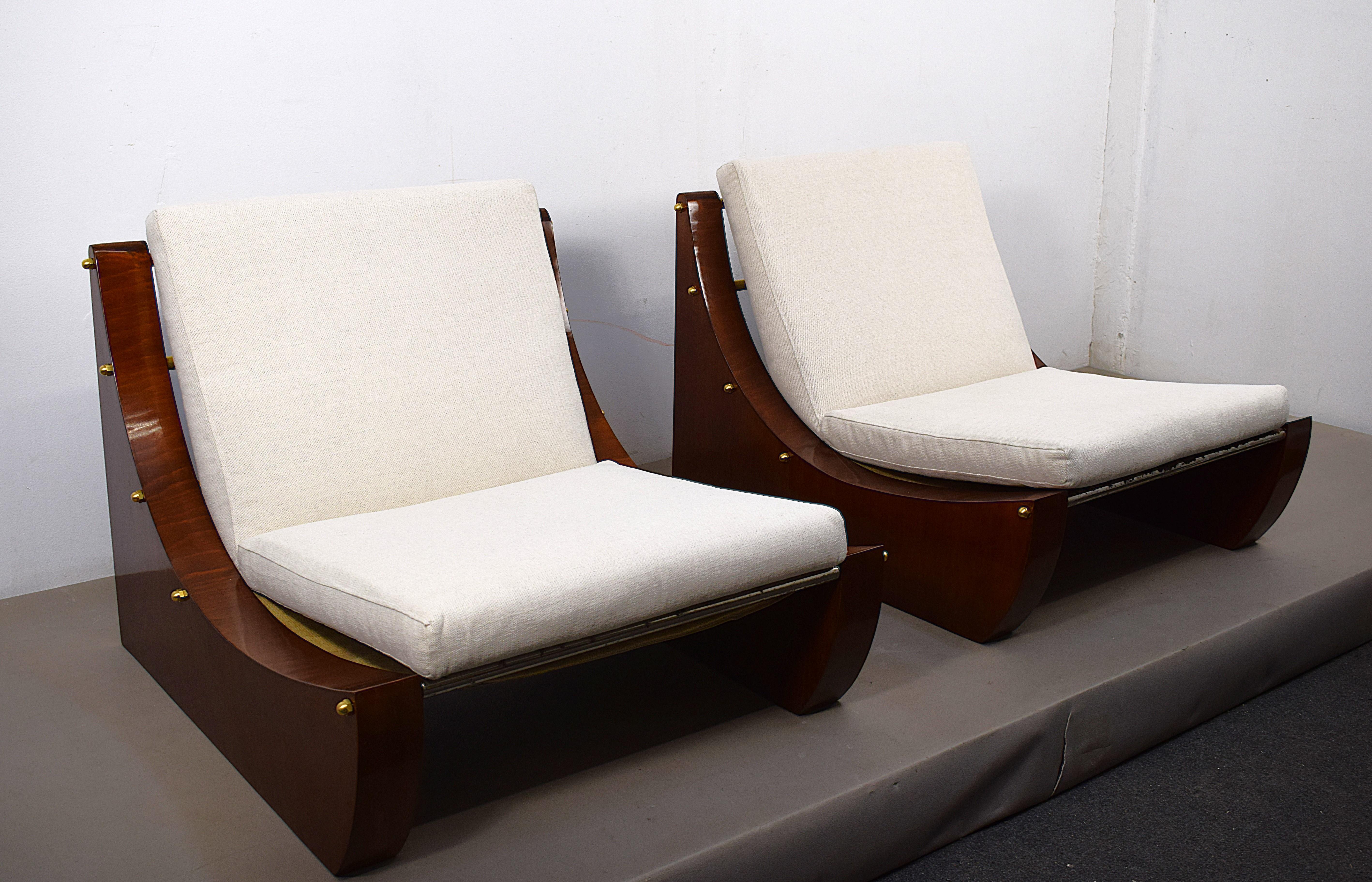 Coppia poltrone, Italia 1970 Italian en venta