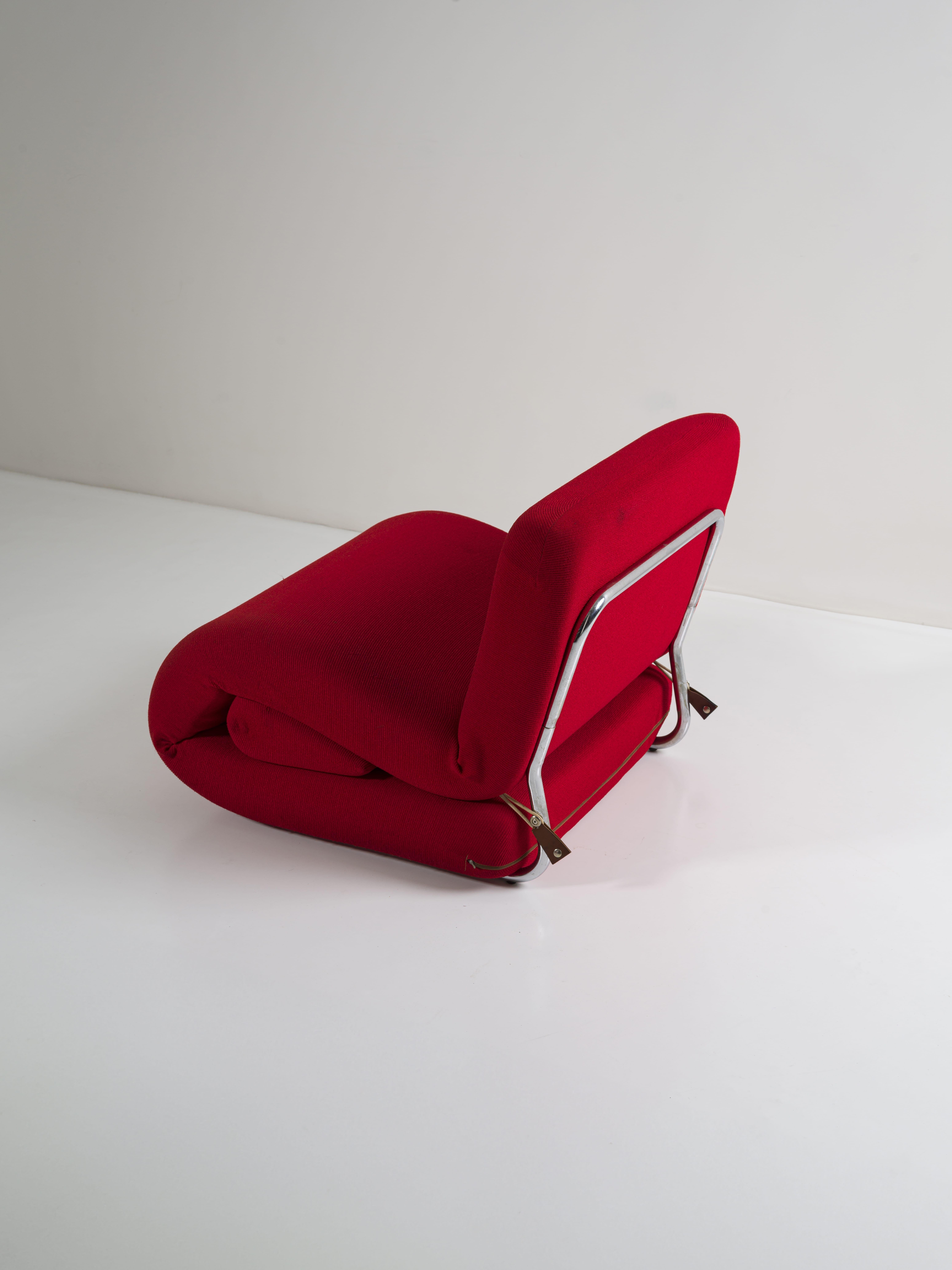Coppia poltrone-letto mod. Poppy Antonio Citterio Paolo Nava per 4p Italy 1970 en venta 3