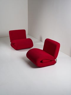Coppia poltrone-letto mod. Poppy Antonio Citterio Paolo Nava per 4p Italy 1970
