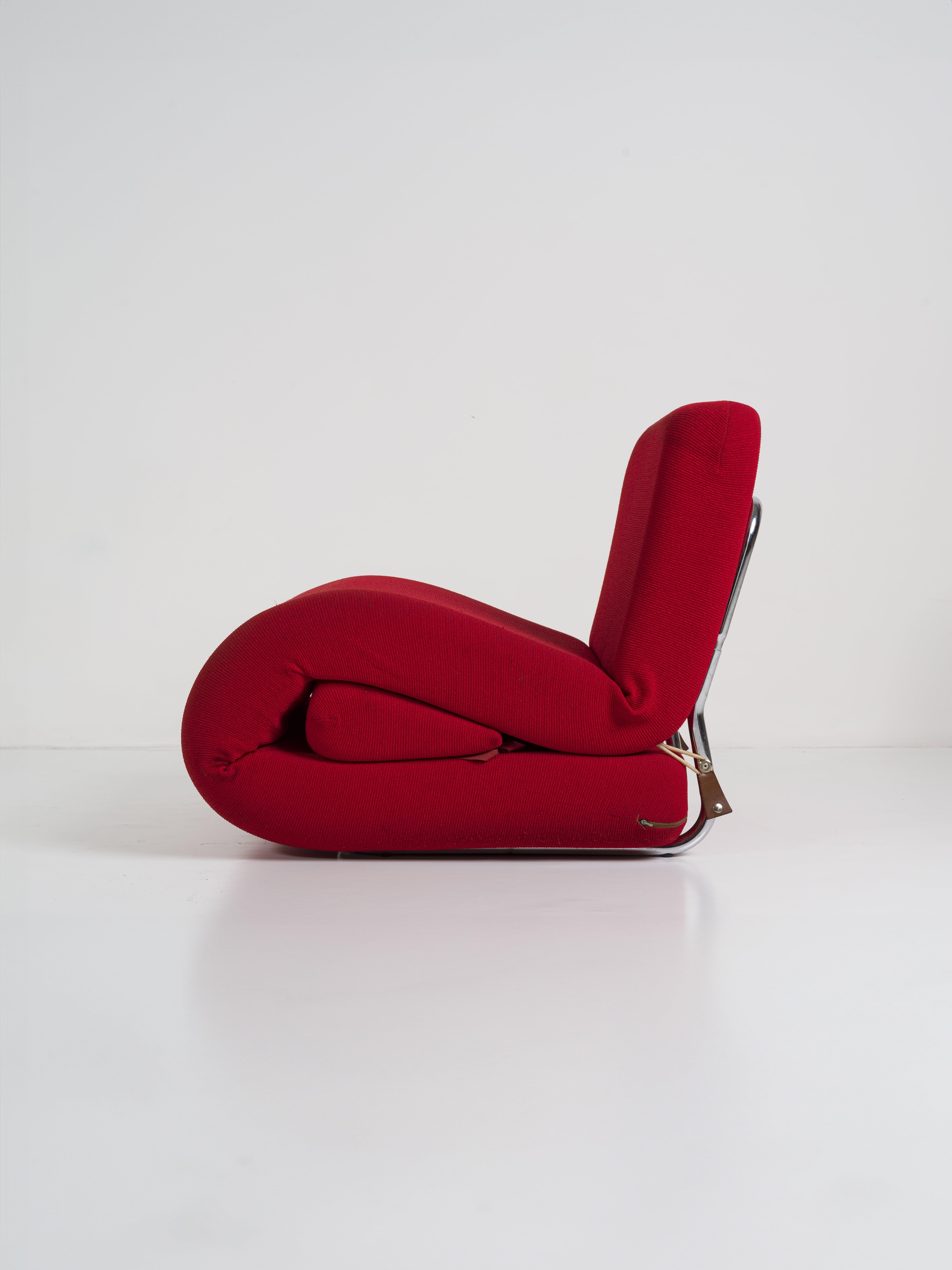 Coppia poltrone-letto mod. Poppy Antonio Citterio Paolo Nava per 4p Italy 1970 en venta 2