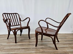 Coppia poltrone n.752 di Josef Frank per Thonet