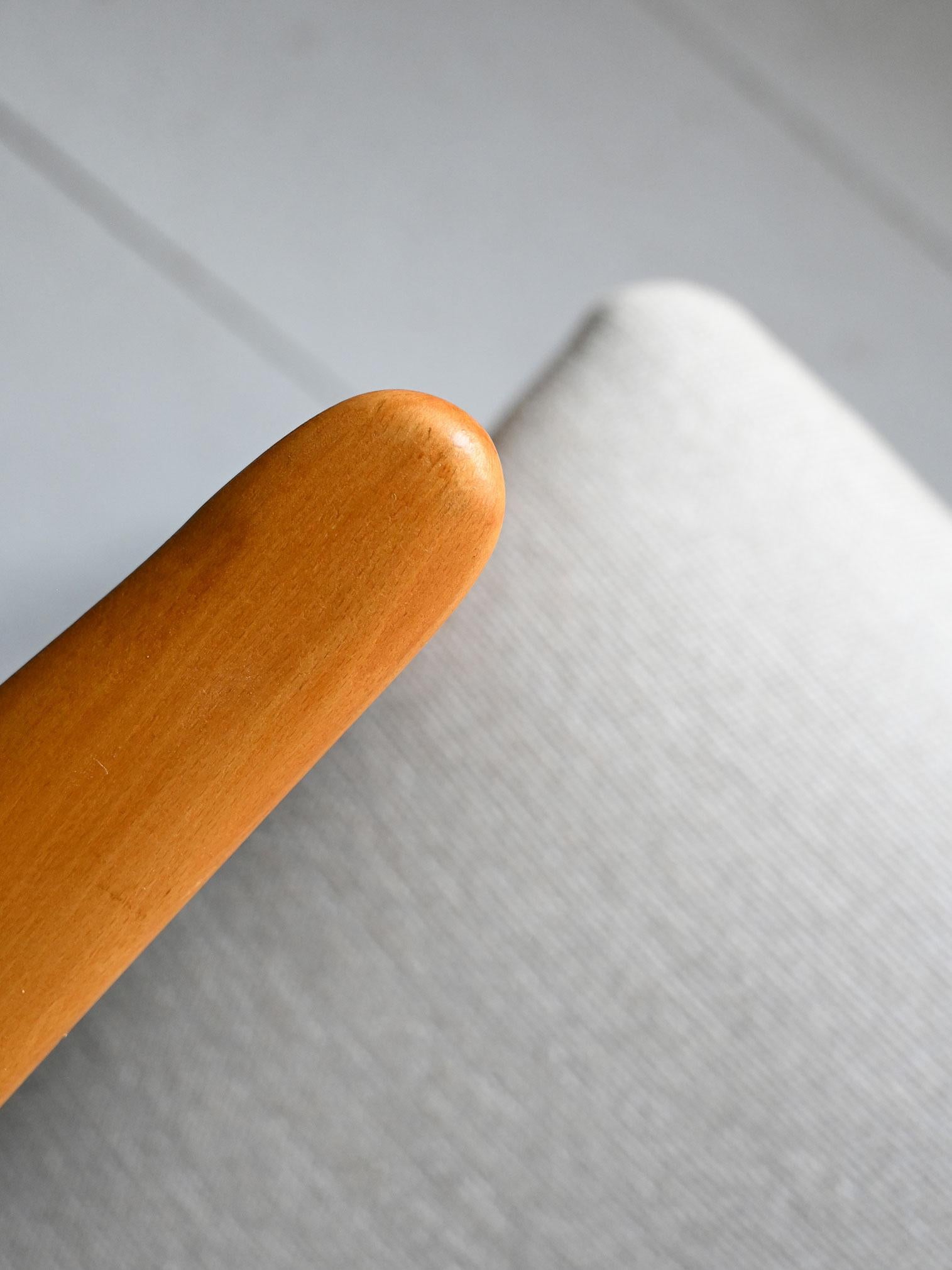 Mid-20th Century Coppia poltrone scandinave mid-century in rovere in vendita