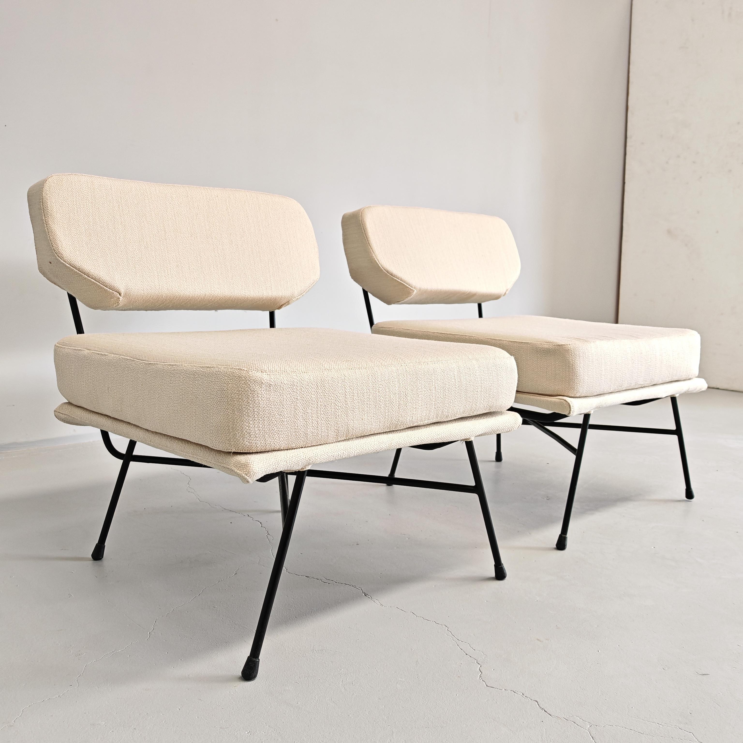 Altro Coppia poltrone tessuto design italiano vintage 60s  
