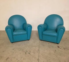Pair of Vanity Fair armchairs by Poltrona Frau