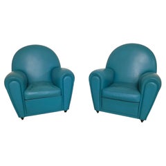 Pair of Vanity Fair armchairs by Poltrona Frau