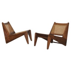 Coppia Poltrone"Kangaroo chair" Pierre Jeanneret, anni '50  Chandigarh, India