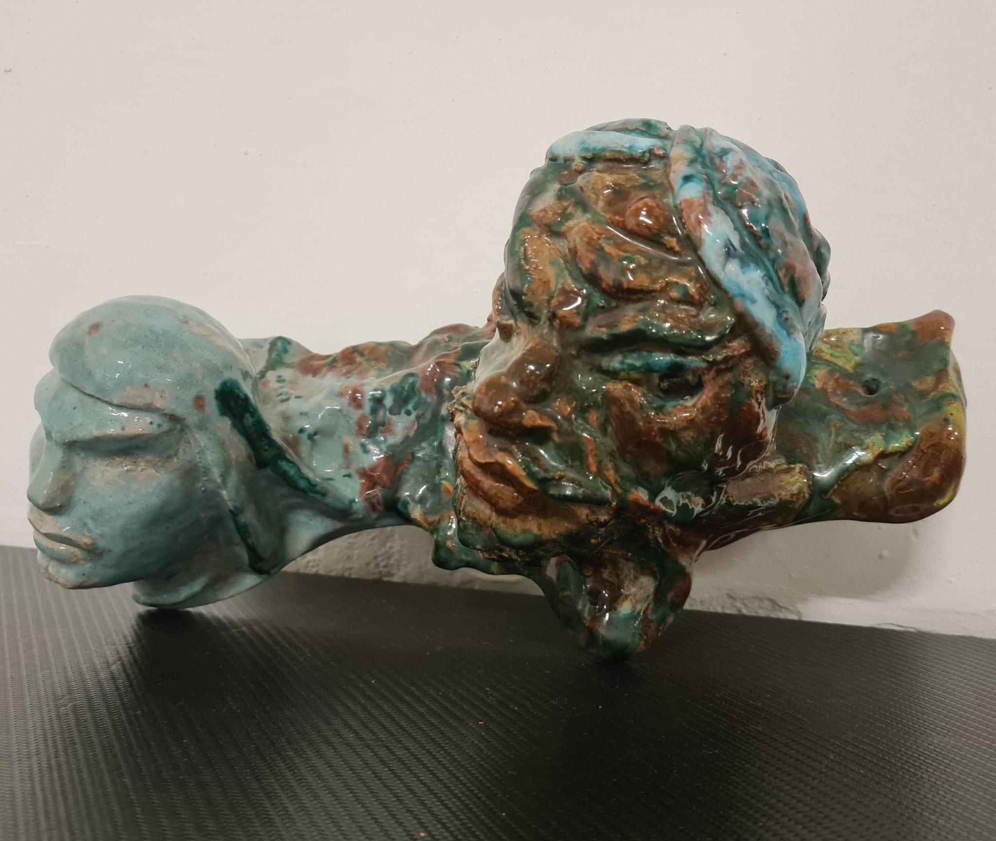 Paire de sculptures en terre cuite de Savino Tripodi en vente 4