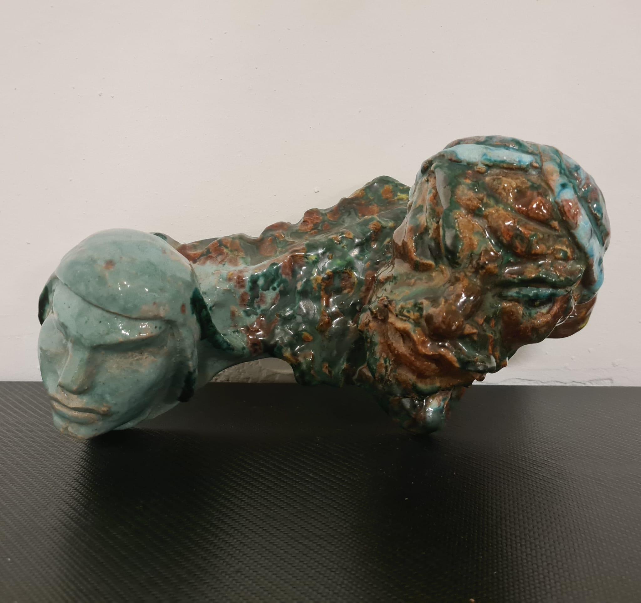 Paire de sculptures en terre cuite de Savino Tripodi en vente 5