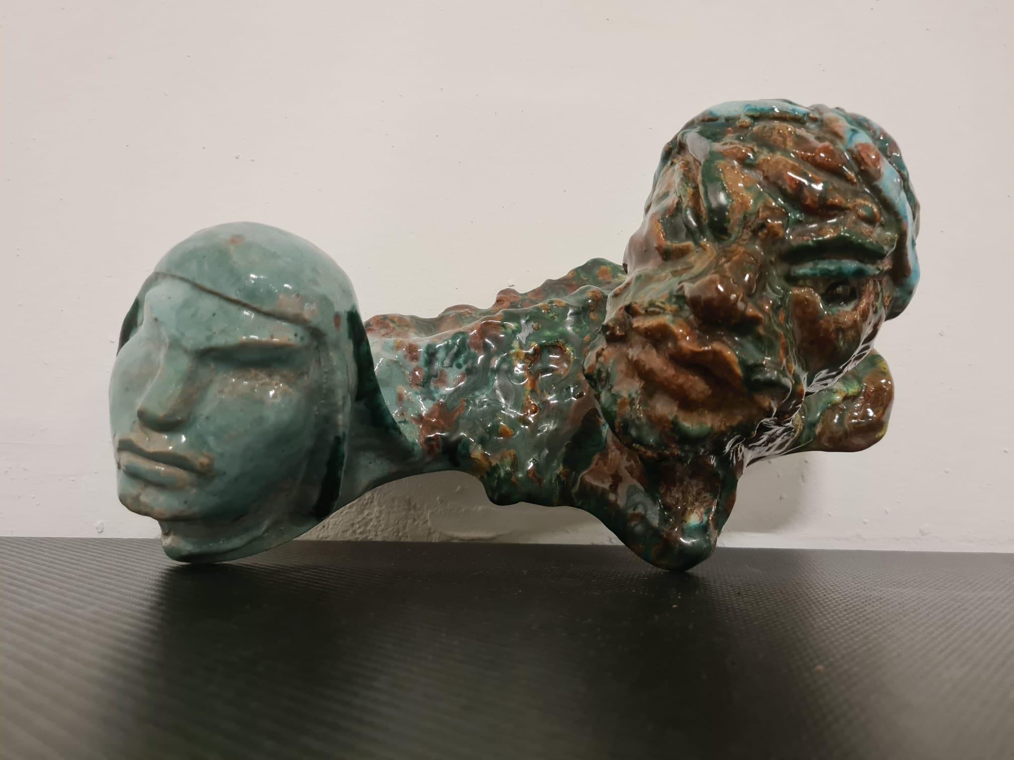 Paire de sculptures en terre cuite de Savino Tripodi en vente 6