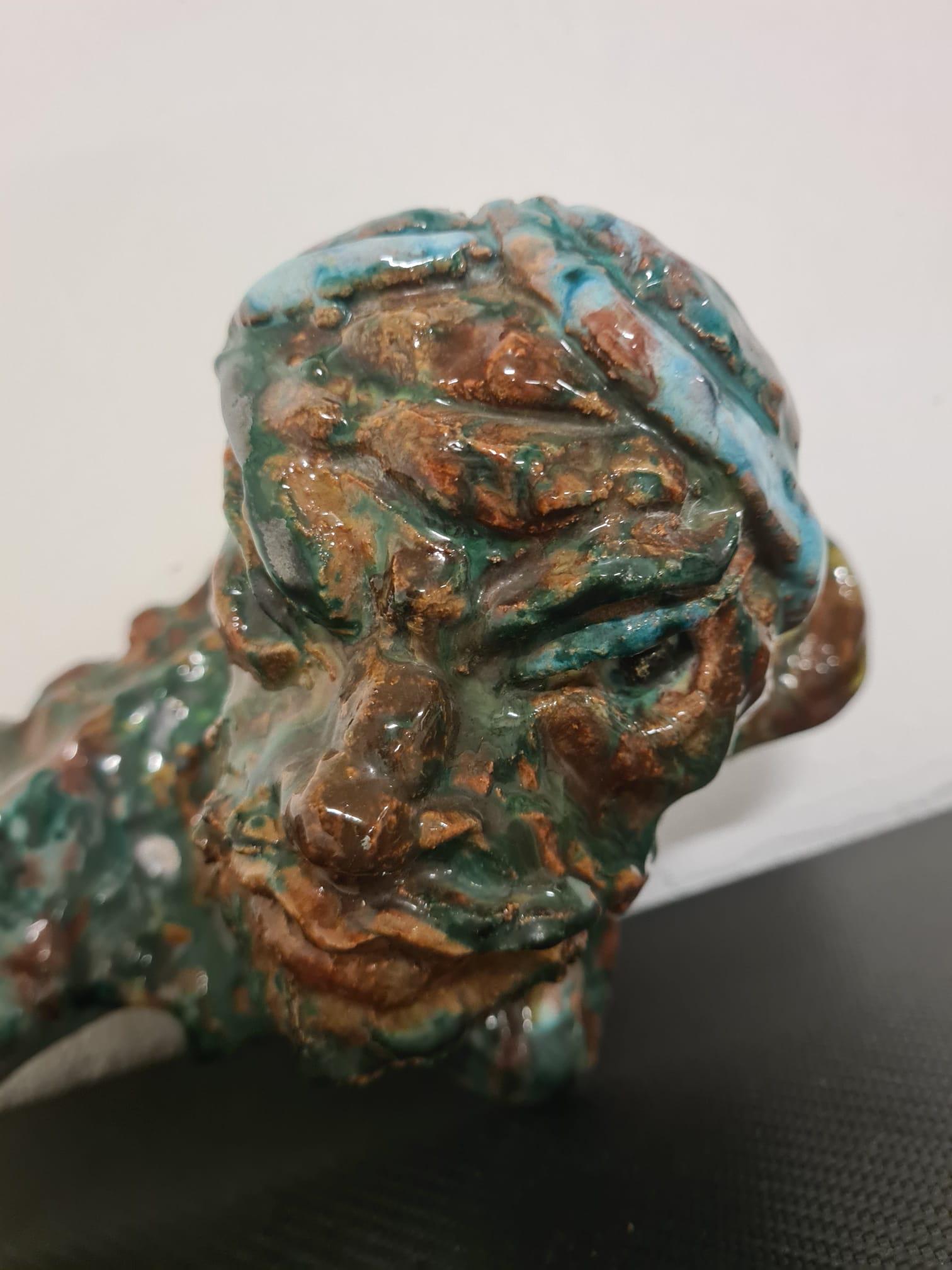 Paire de sculptures en terre cuite de Savino Tripodi en vente 2