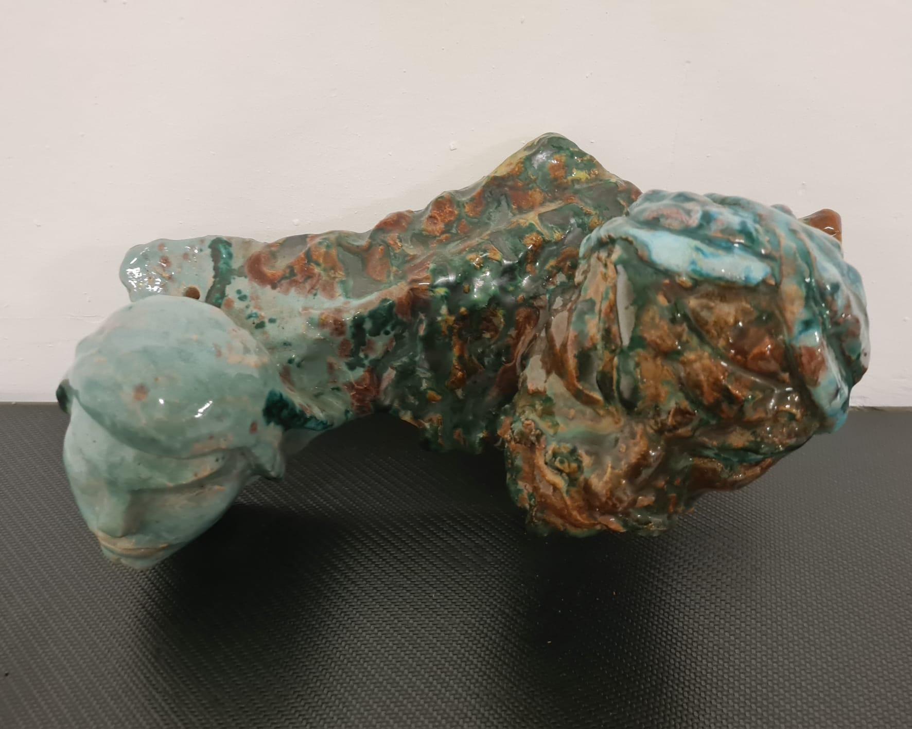 Paire de sculptures en terre cuite de Savino Tripodi en vente 3