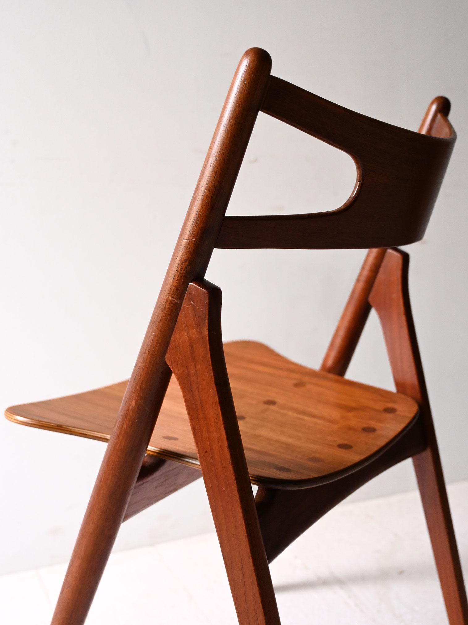 Paar CH29-Stühle von Hans J. Wegner im Angebot 3