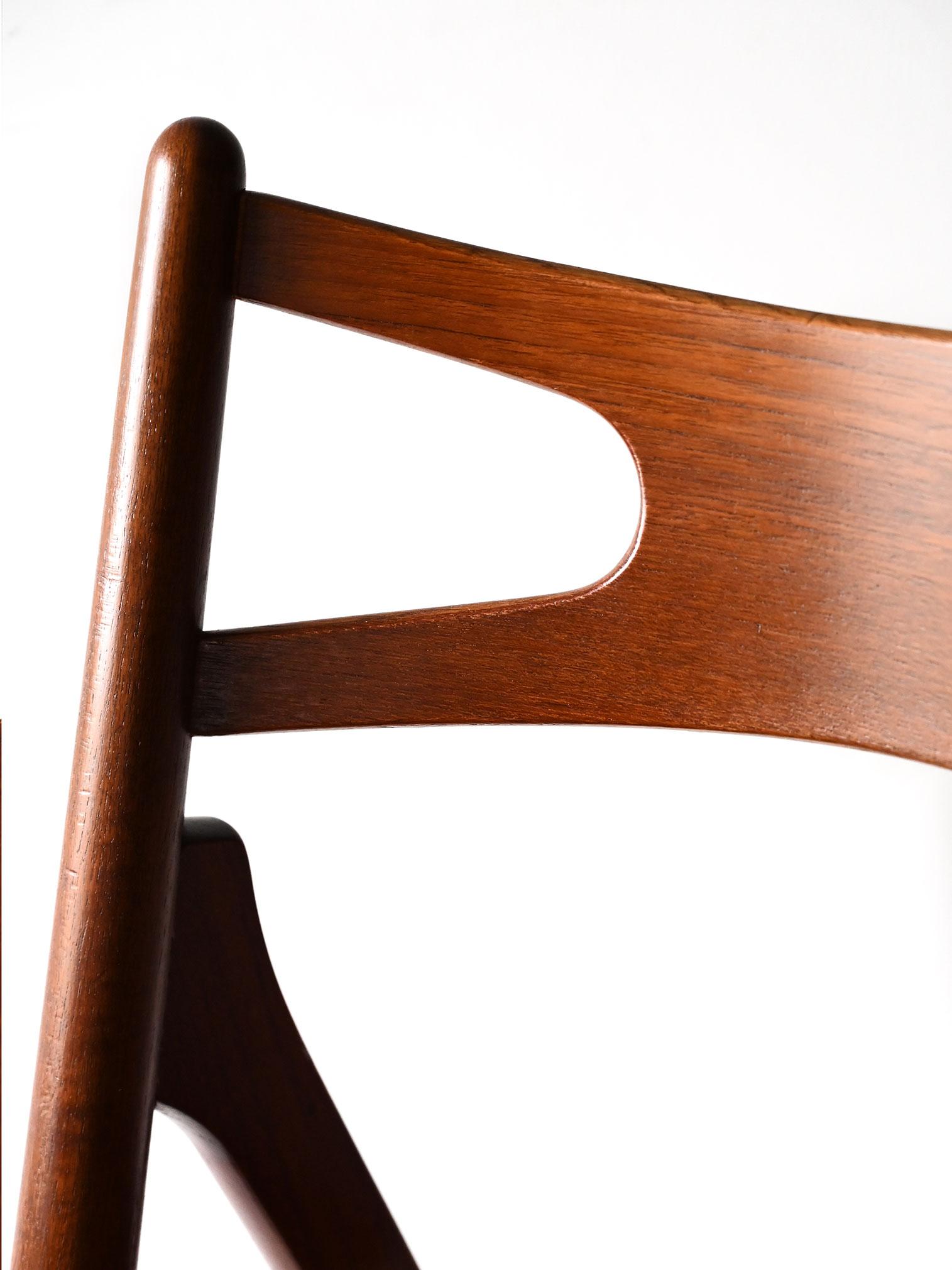 Paar CH29-Stühle von Hans J. Wegner im Angebot 2