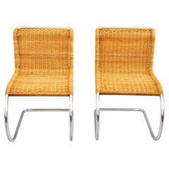 Pair of MR10 Chairs by Ludwig Mies van der Rohe, 1960s