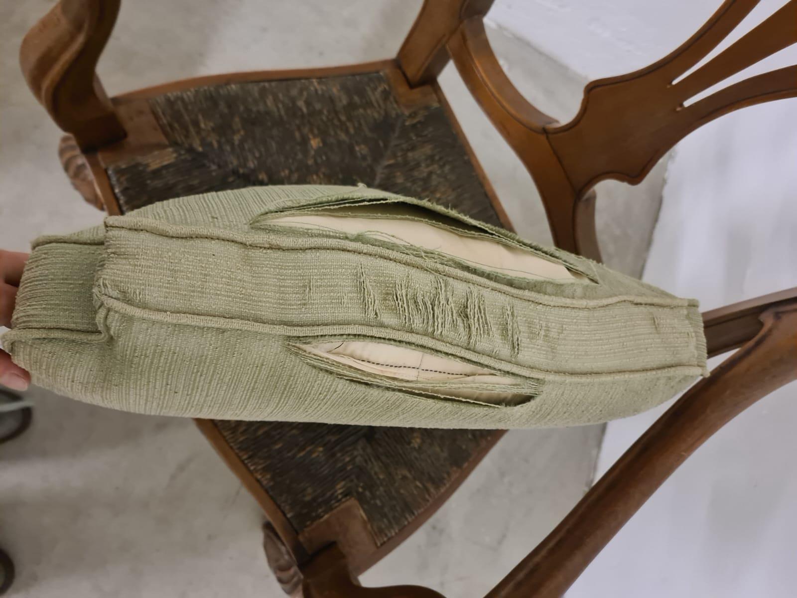 Paire de chaises hautes baroques du XVIIIe siècle en vente 6