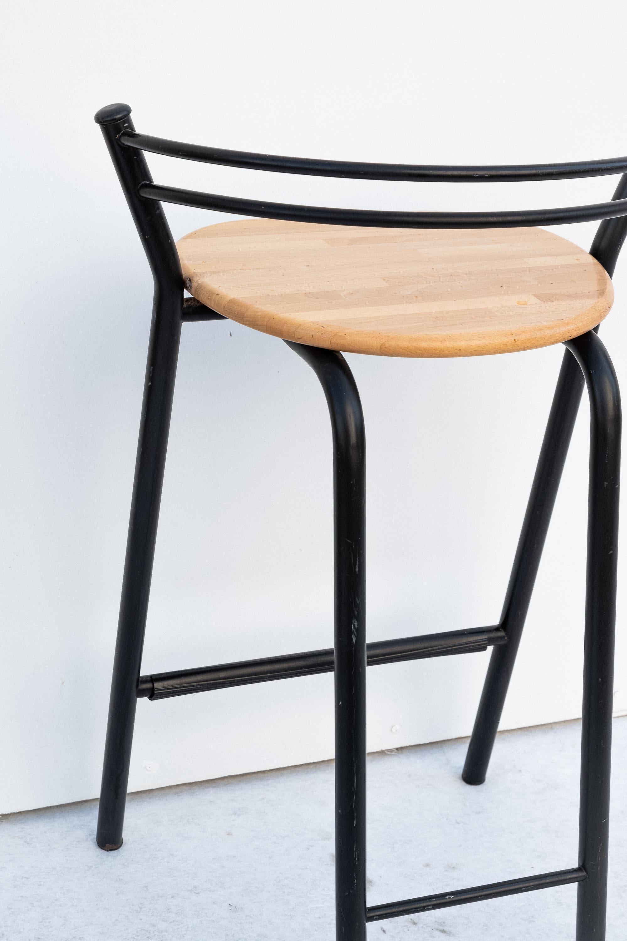 Coppia Sgabelli MAT di Gianni Pareschi per Ciatti, Anni '80 en Bueno estado para la venta en Bastia Umbra, IT