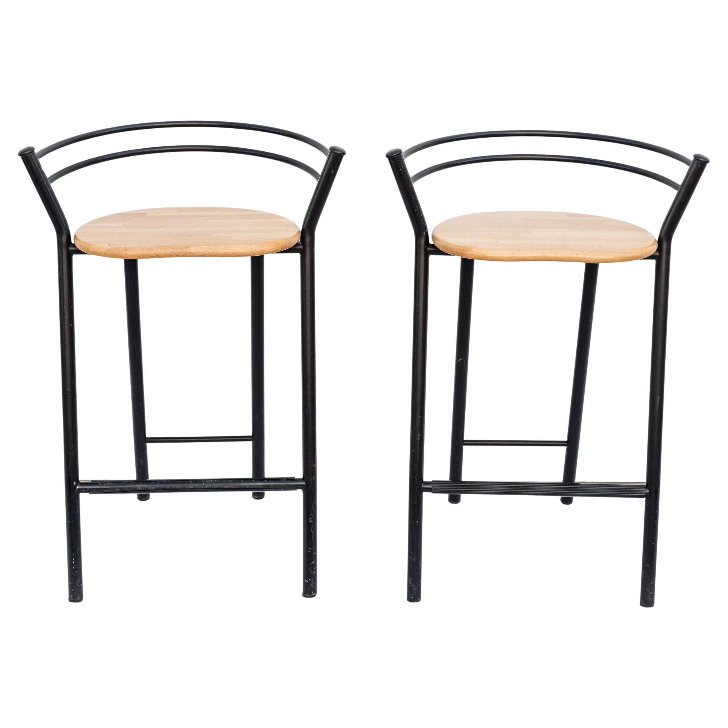 Coppia Sgabelli MAT di Gianni Pareschi per Ciatti, Anni
80