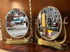 Coppia Specchi da tavolo Art Deco anni '40