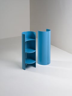 Pareja de mesitas auxiliares de madera mod. Gea de Kazuhide Takahama para Gavina años 60